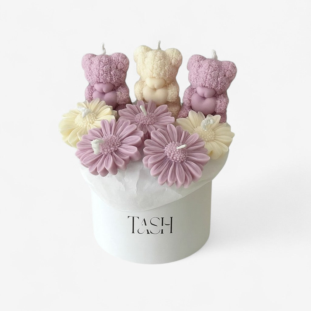 Teddy & Daisy Flower Bouquet