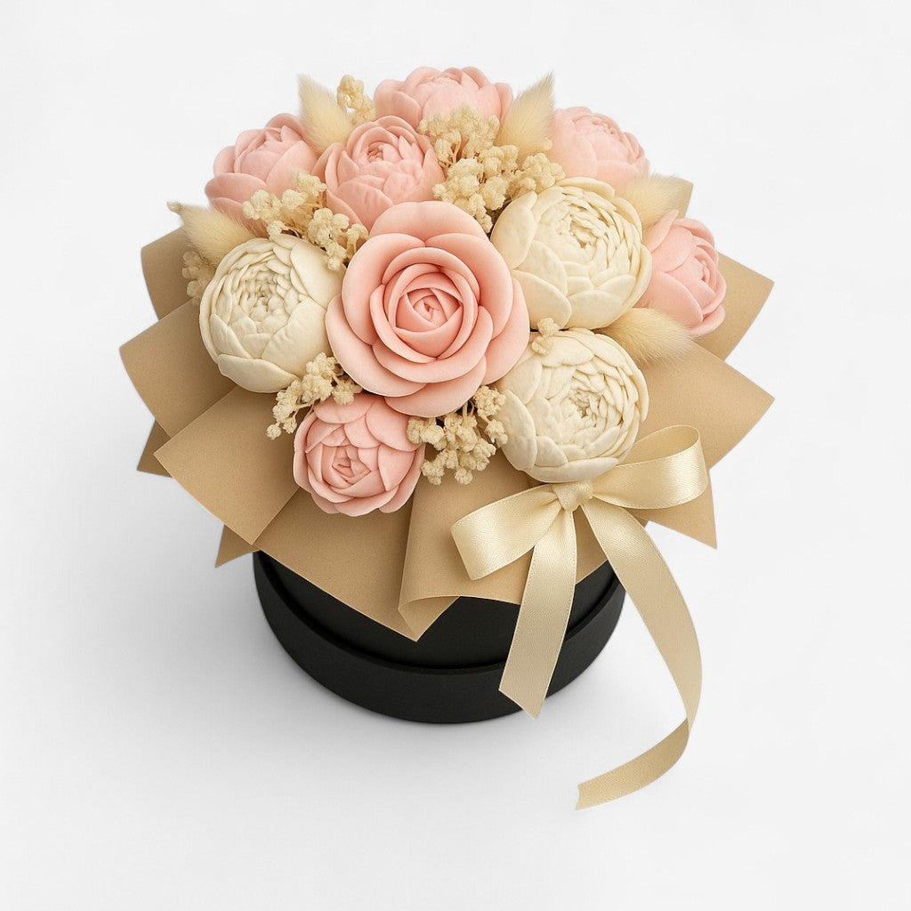 Pastel Bloom Bouquet Candle