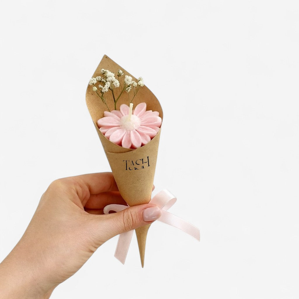 Mini Daisy Bouquet Candles
