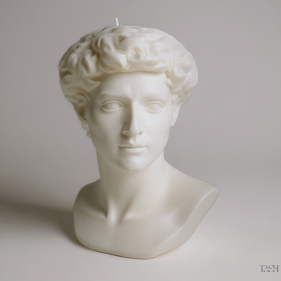 David Sculpture Candle